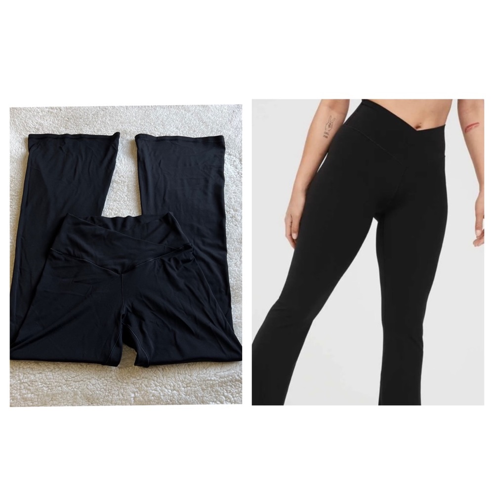 Aerie Offline Crossed High Waisted Flared Leggings